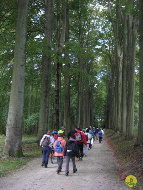 randonnée sportive avec joëlettes, Tervuren, 2012